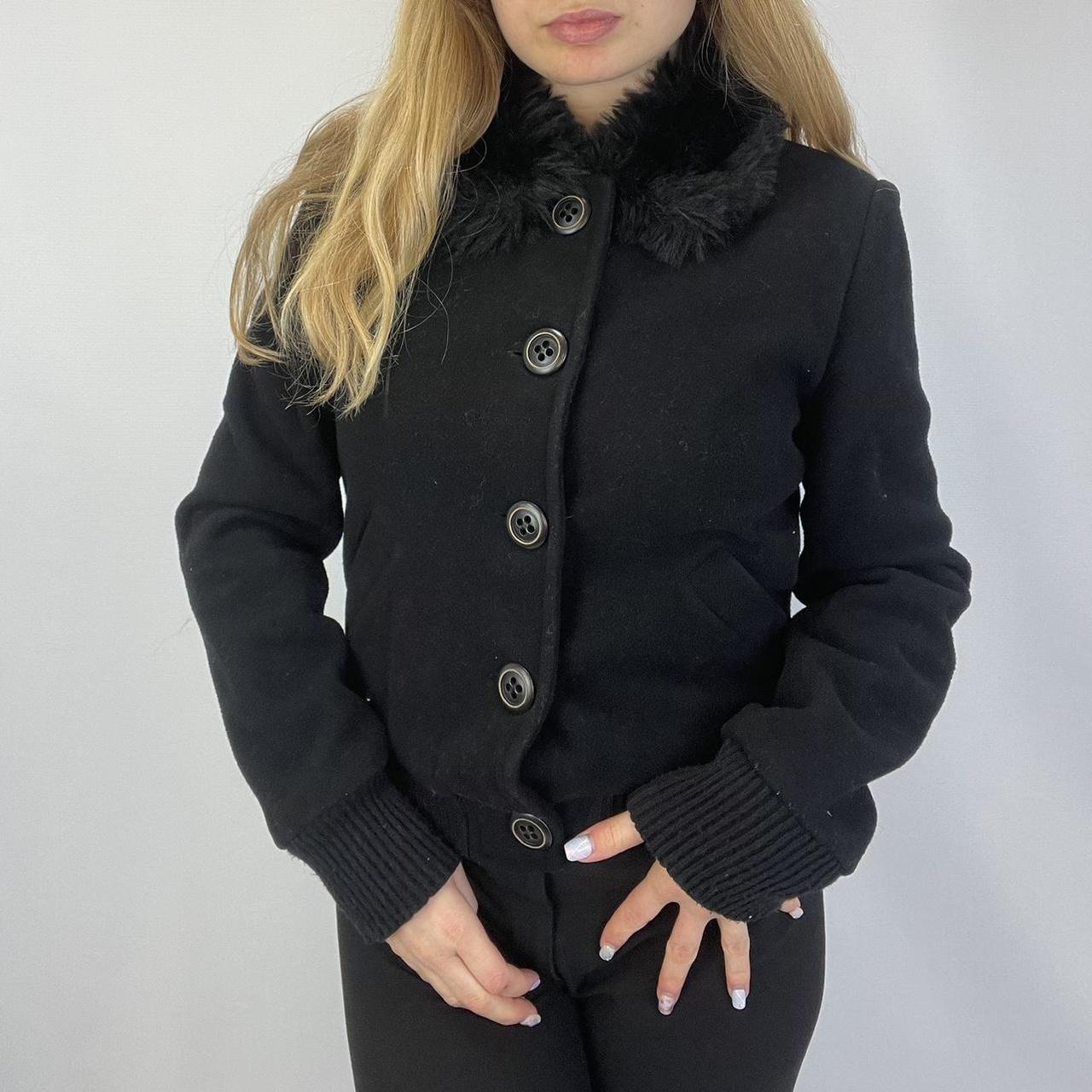 Oversized button jacket - Size S