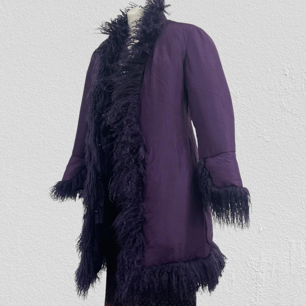 Puffer afghan coat - Size S