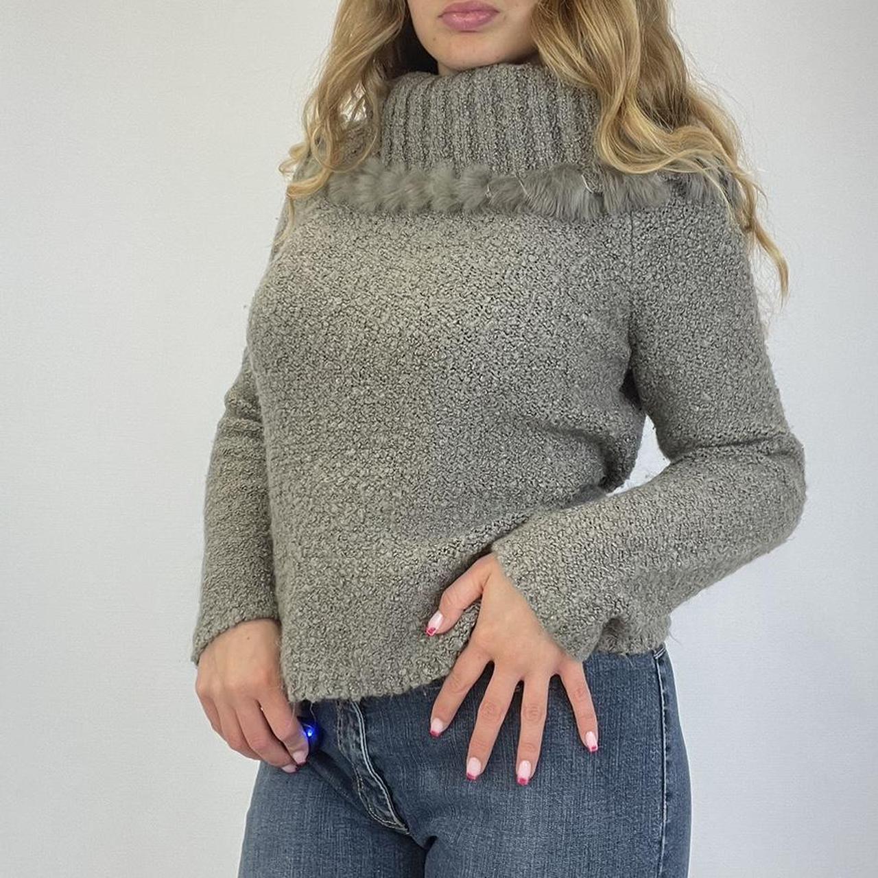 90s chunky knit jumper - Size M