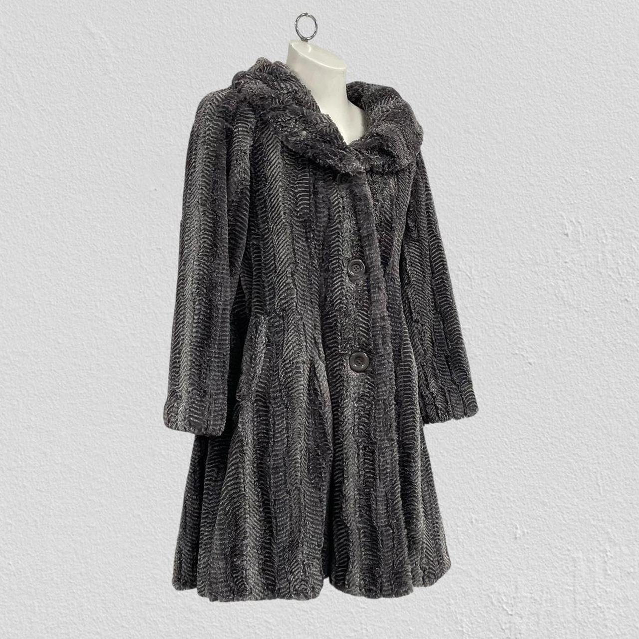 Vintage faux fur coat - Size L