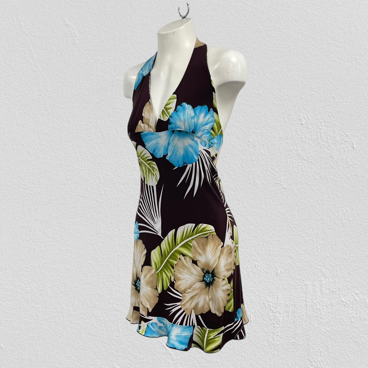boho hibiscus mini dress - Size S/M
