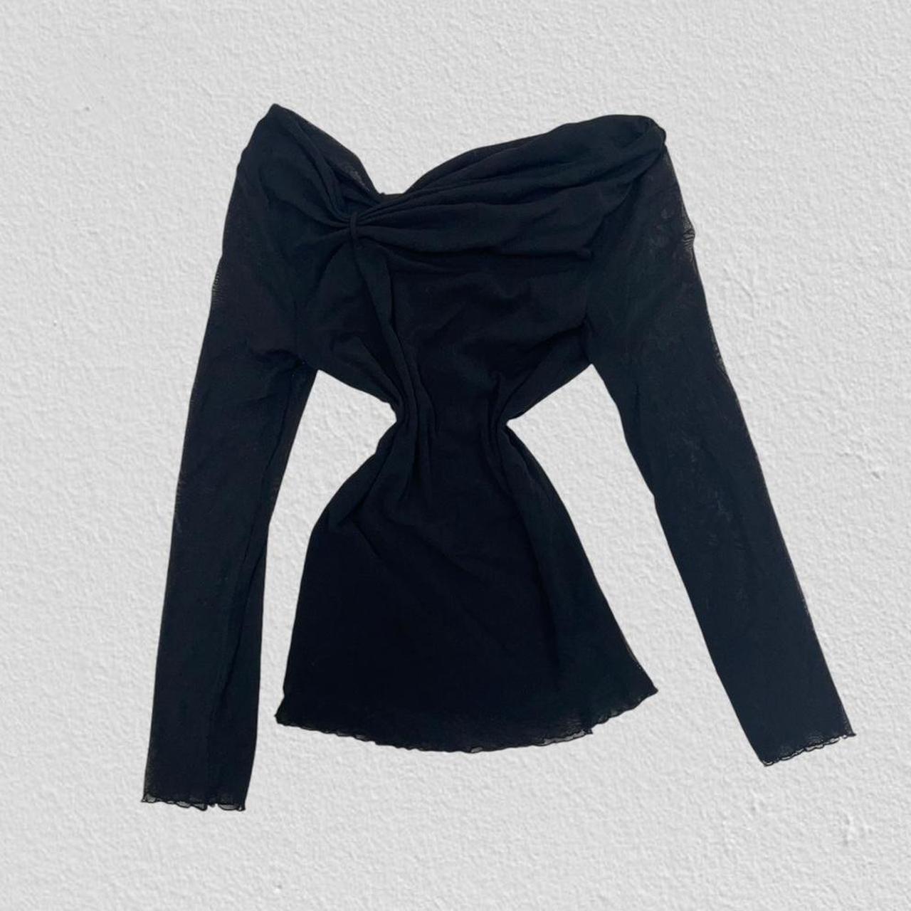 Mesh top long sleeve - Size S