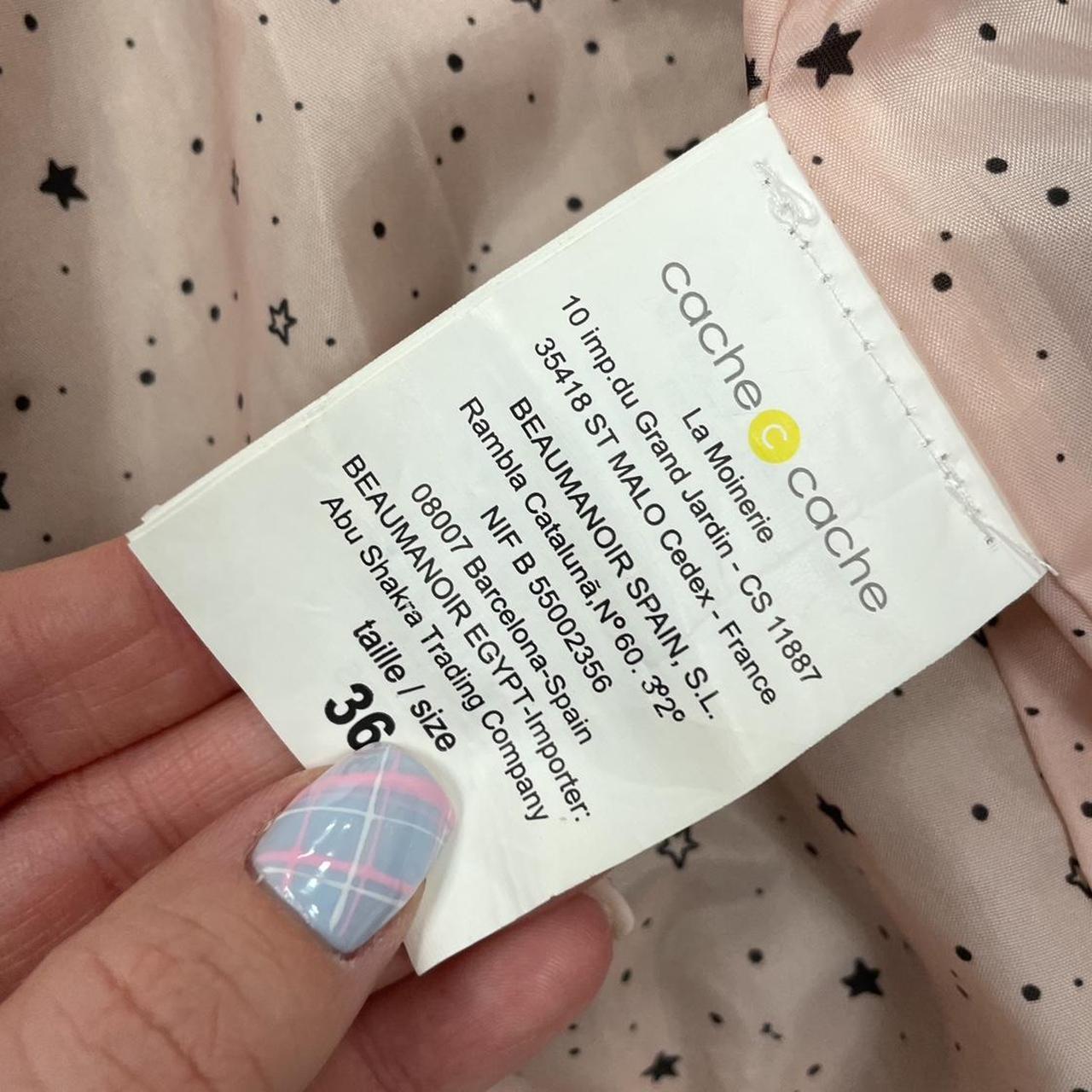 Pink leather jacket - Size XS