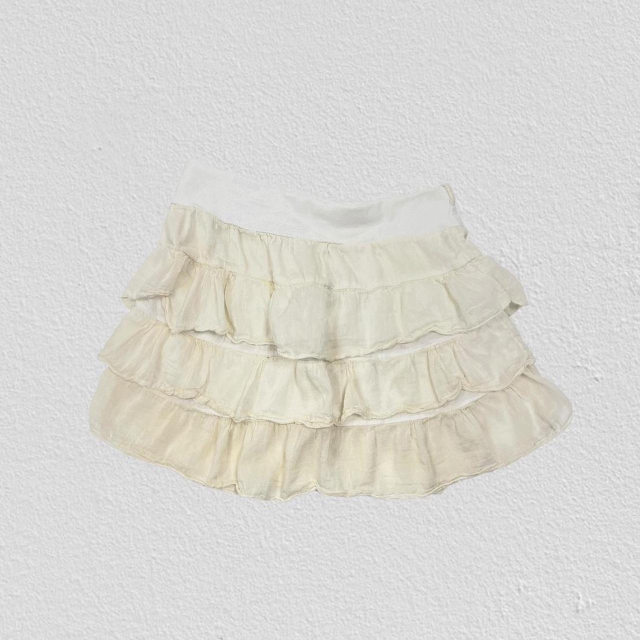 Tiered mini skirt - Size XS