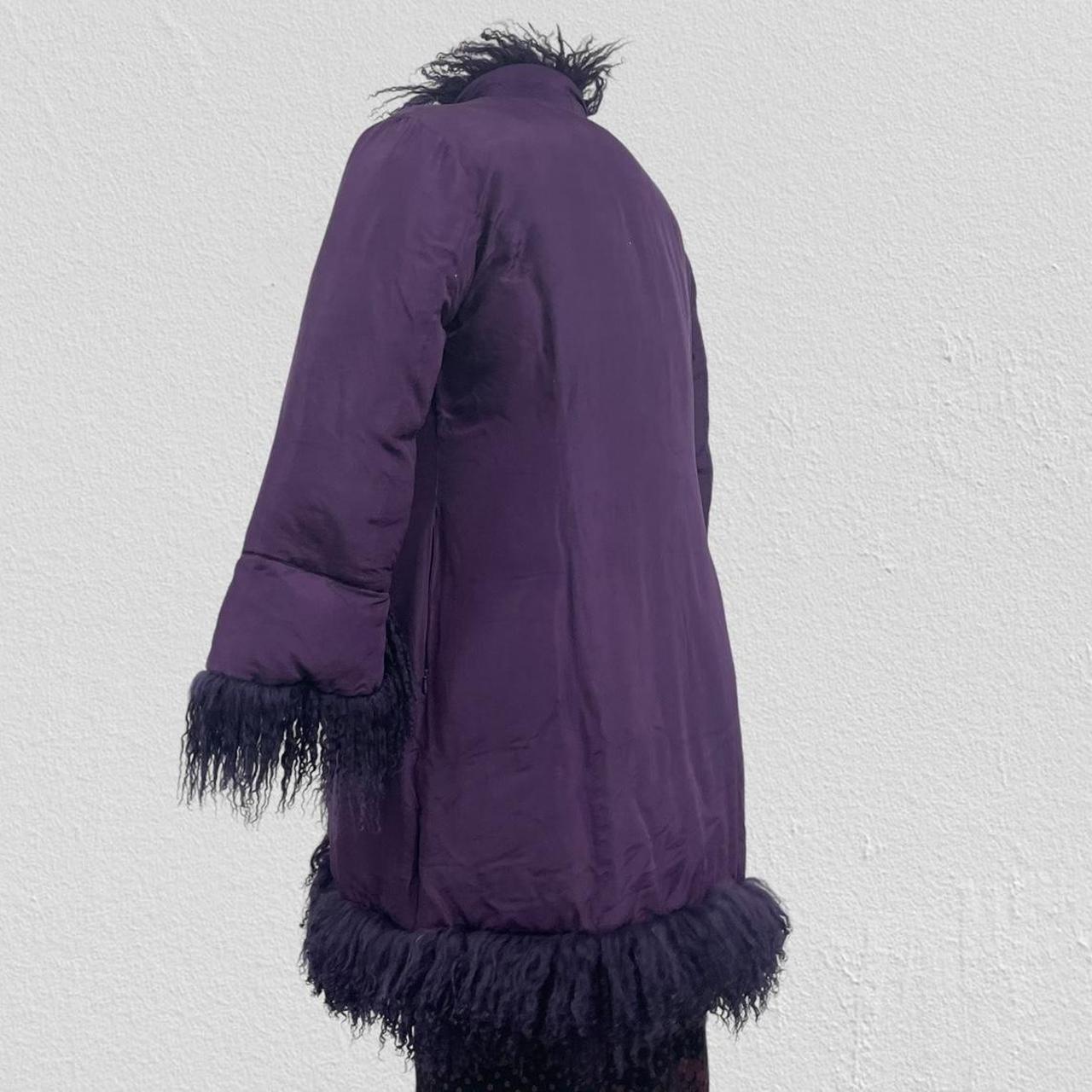 Puffer afghan coat - Size S