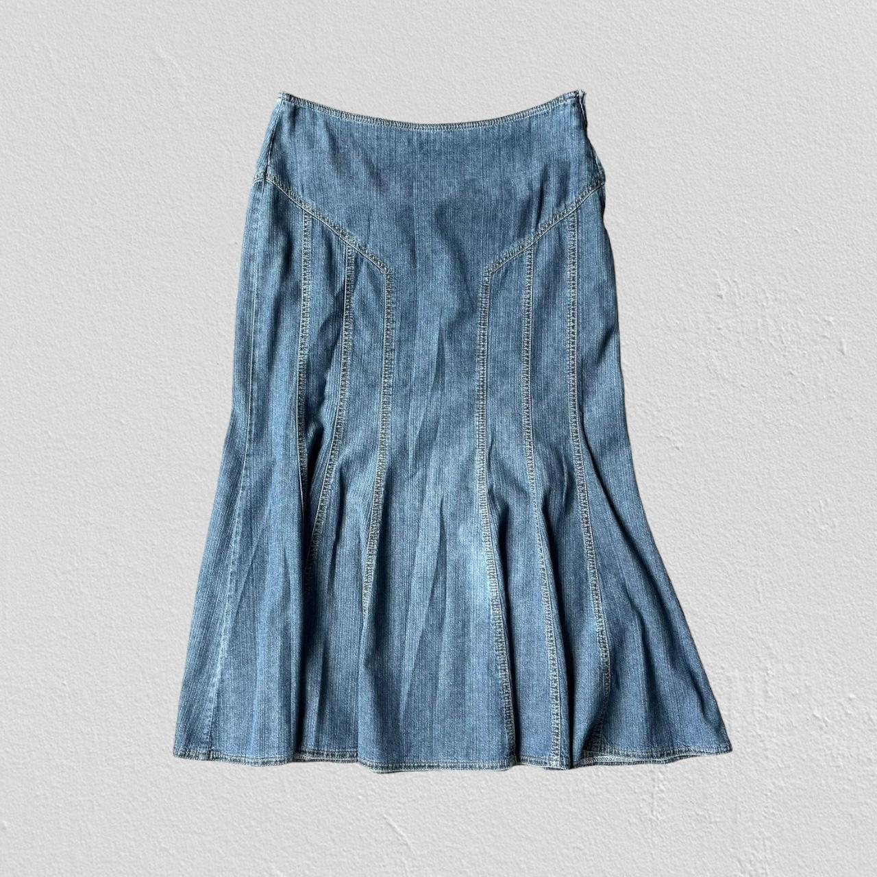 Denim maxi skirt - Size M
