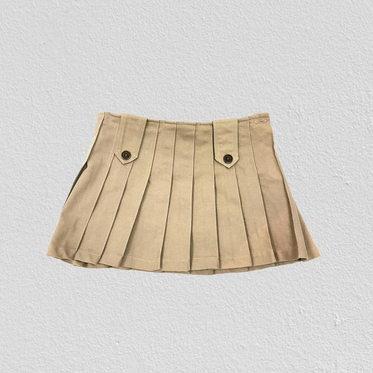 Pleated mini skirt - Size XS