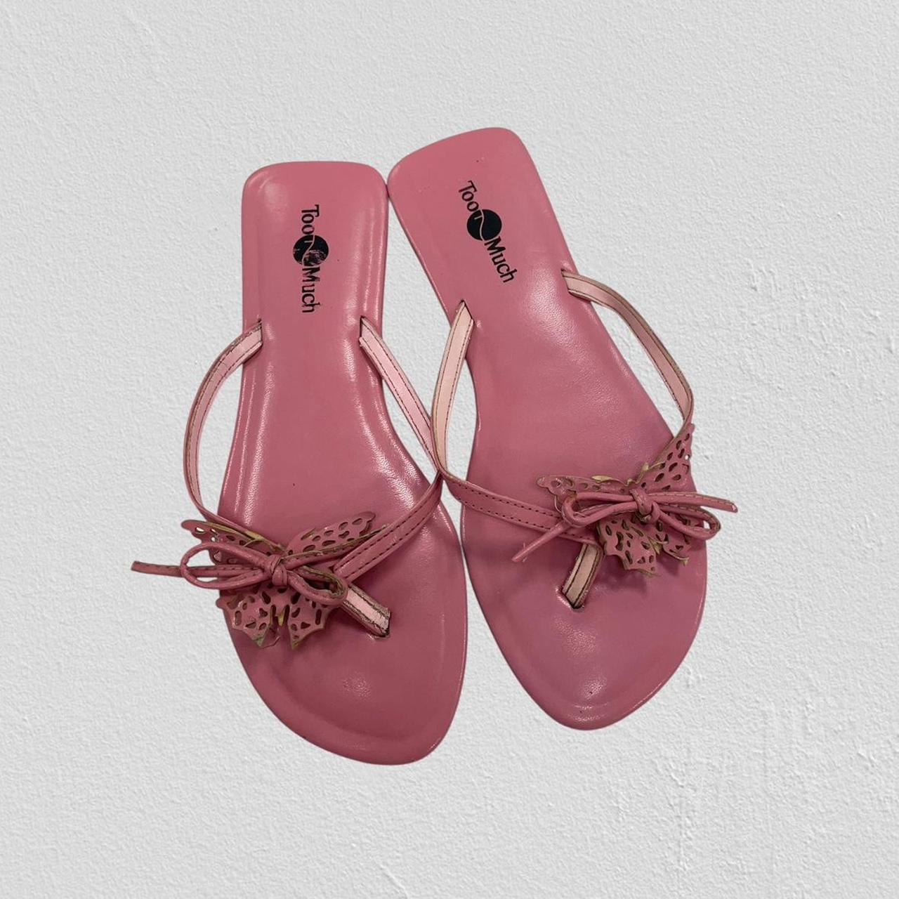 Vintage butterfly sandals - Size 6