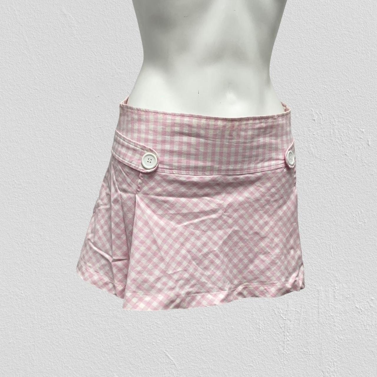 2000s gingham skirt - Size M