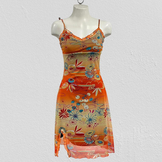 y2k boho dress - Size M
