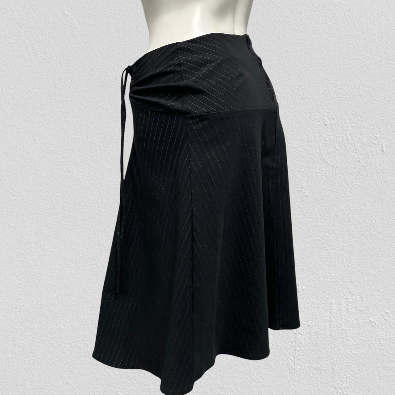 90s pinstripe skirt - Size M