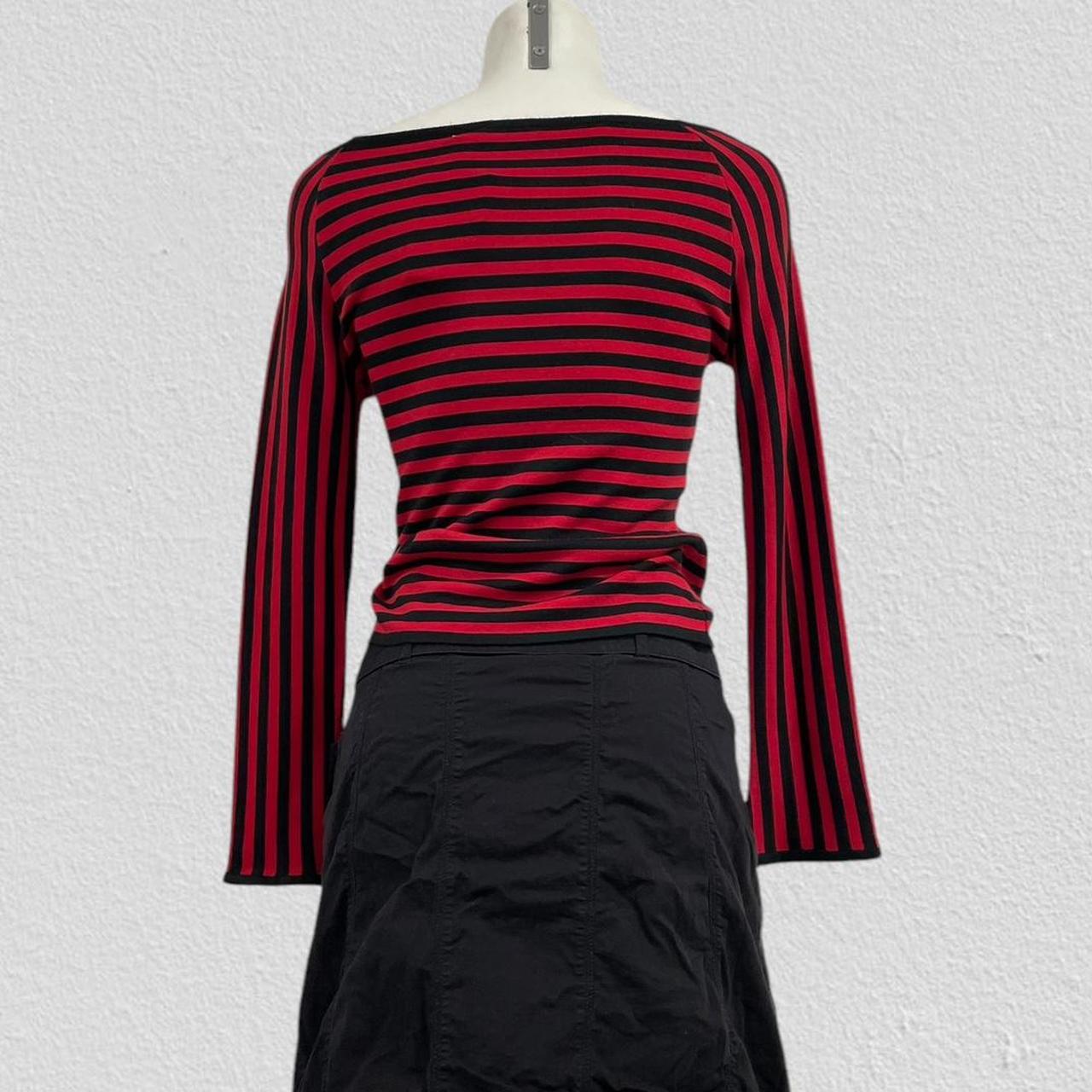 90s striped top - Size S