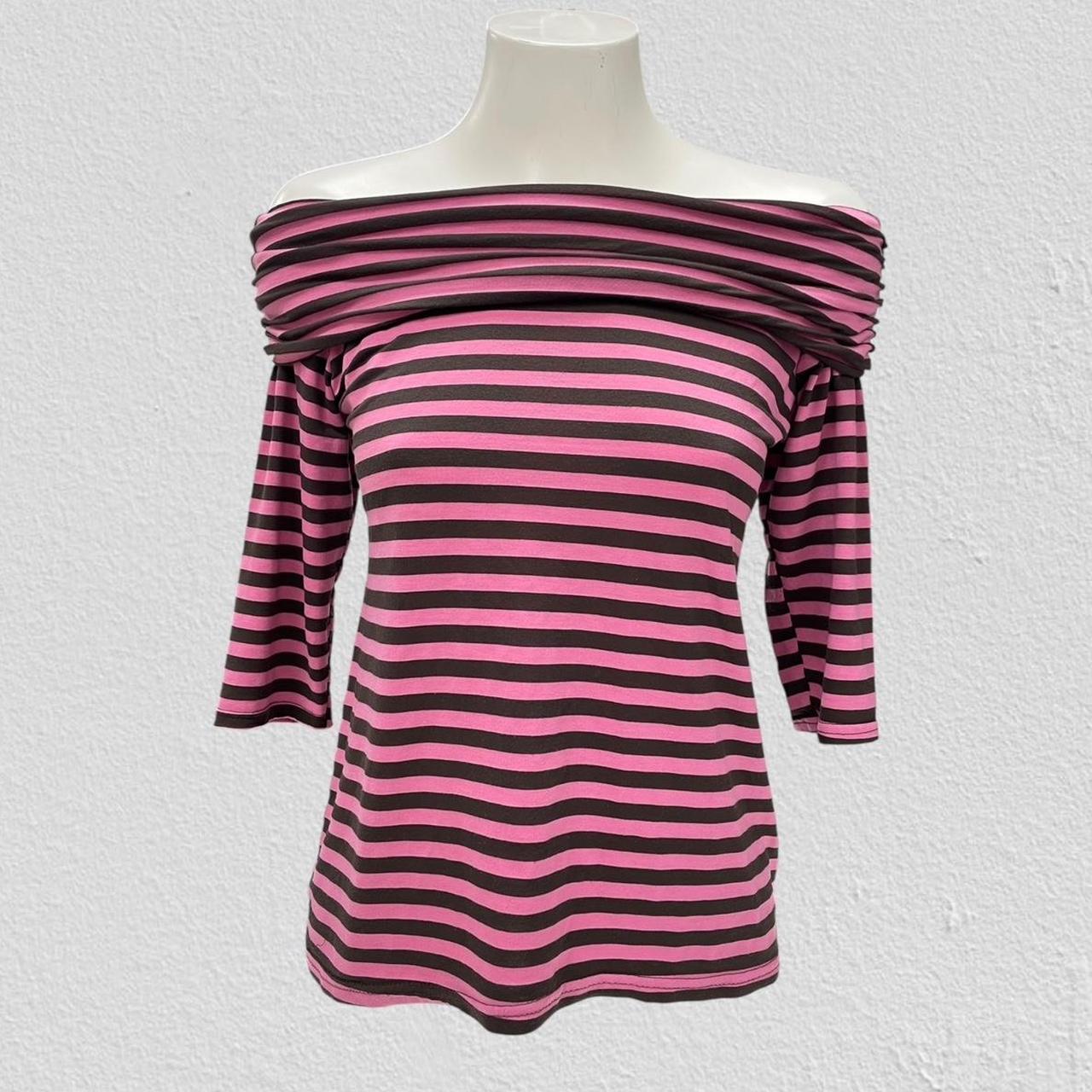 90s off the shoulder top - Size L