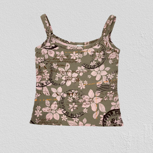 Floral cami top - Size S