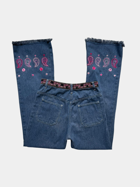 Boho vintage jeans - Size XXS