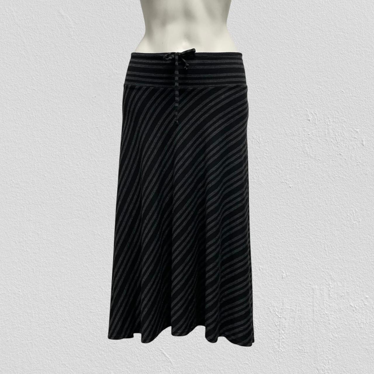 90s pinstripe skirt- Size M