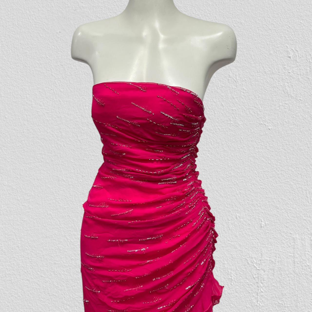 y2k ruffle dress - Size S