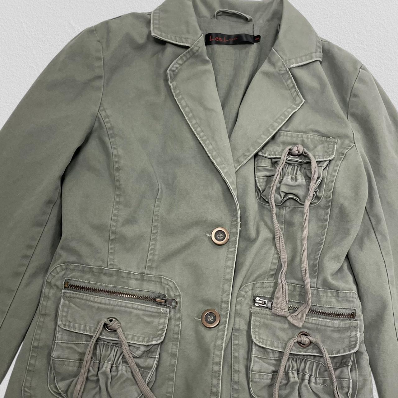 Khaki cargo jacket - Size M