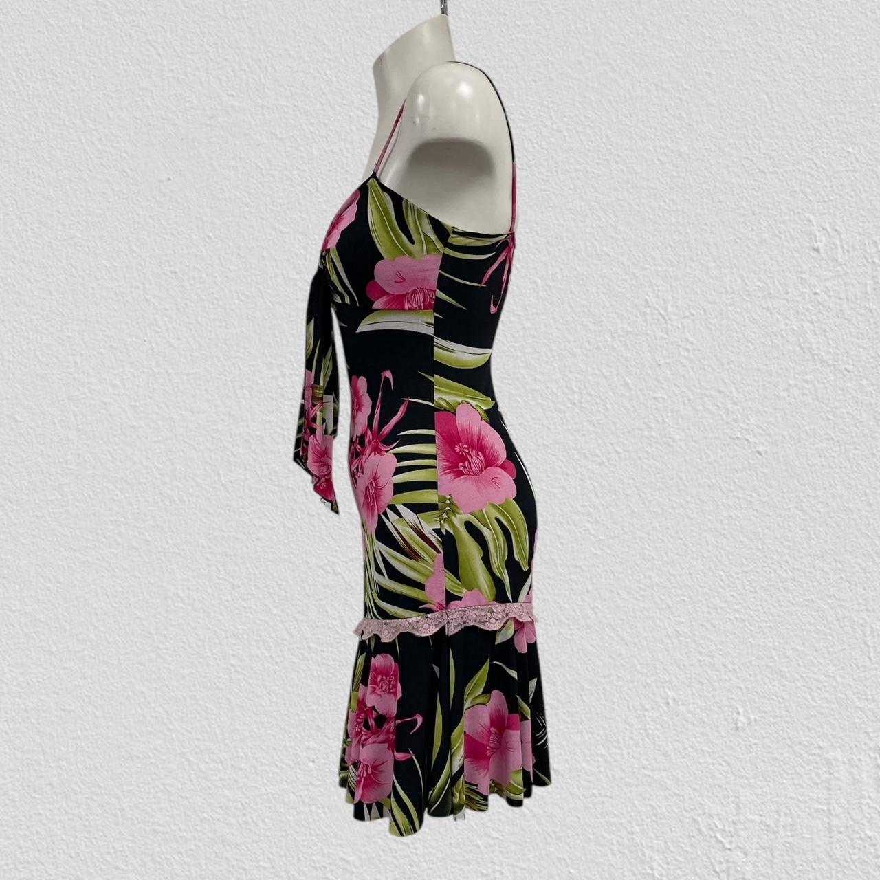90s floral midi dress - Size S/M