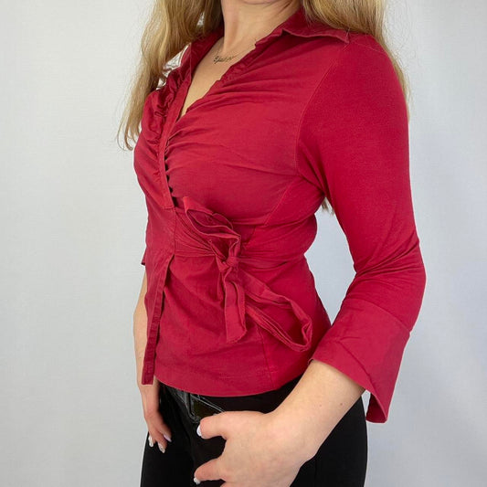 90s wrap top - Size S