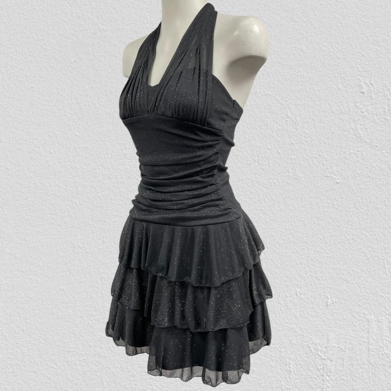 90s sparkly mini dress - Size S