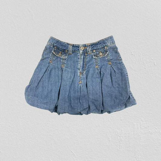 y2k denim skirt - Size XXS