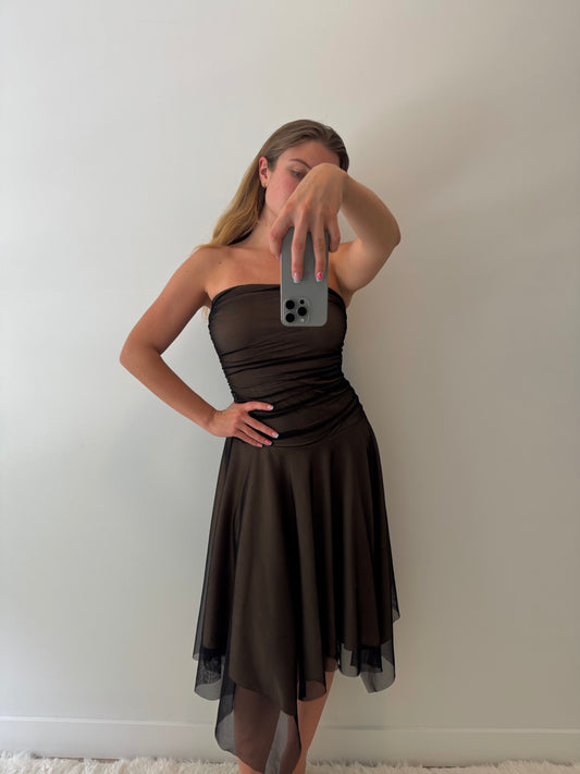 Grunge fairy hem dress - Size S