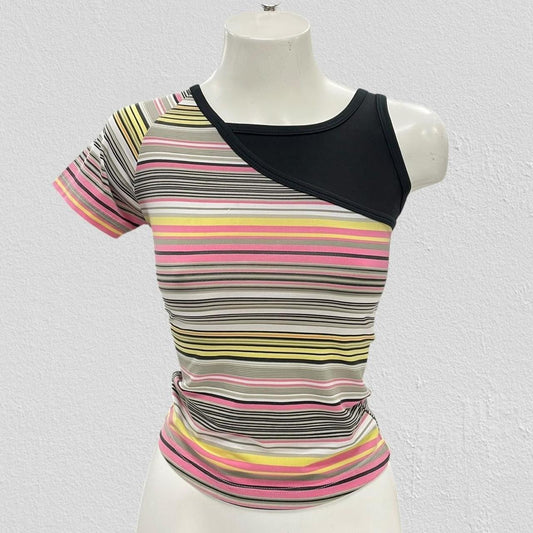 90s one shoulder top - Size S
