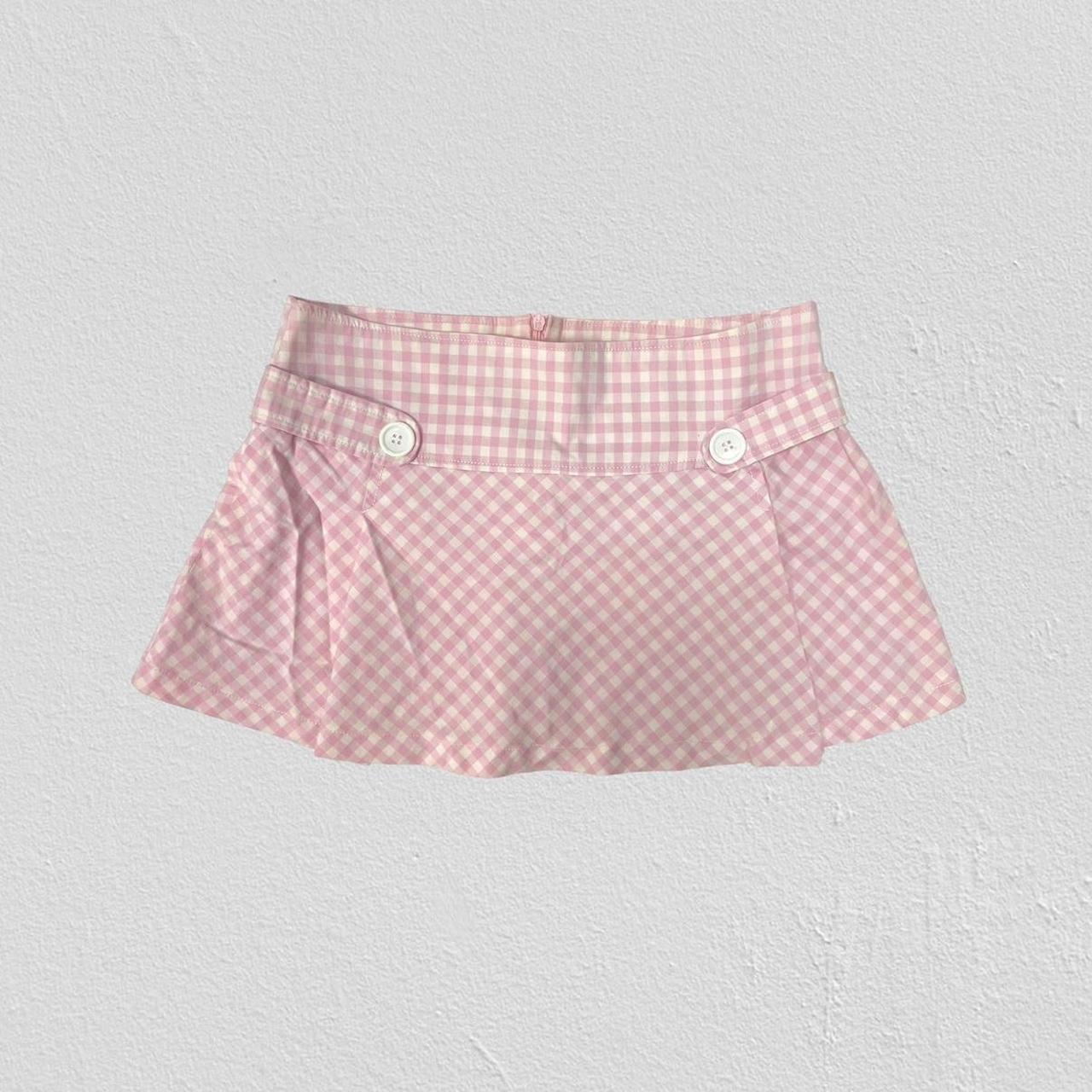 2000s gingham skirt - Size M