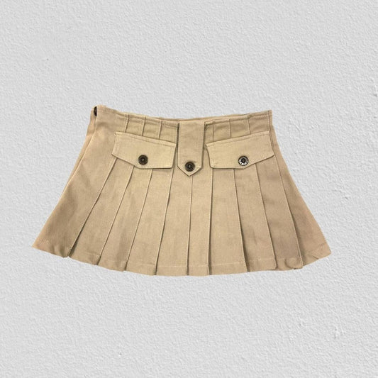 Pleated mini skirt - Size XS