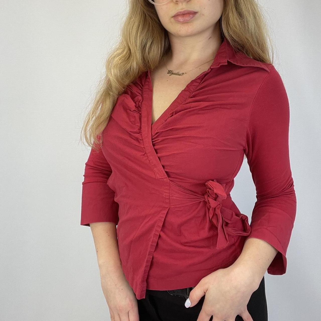 90s wrap top - Size S