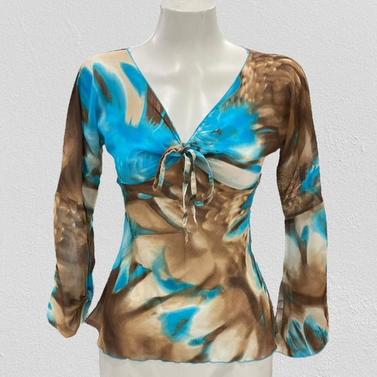 Boho mesh top - Size M
