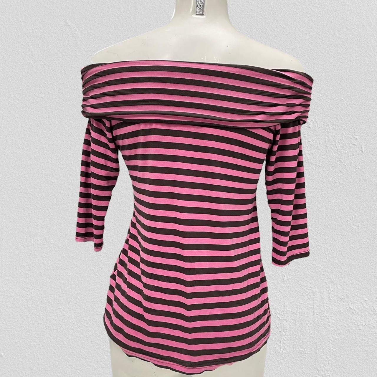 90s off the shoulder top - Size L