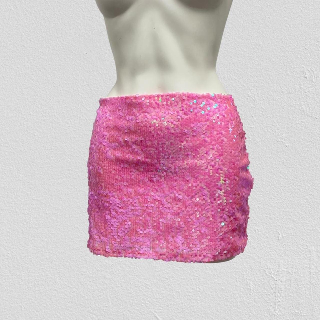 y2k sequin mini skirt- Size S