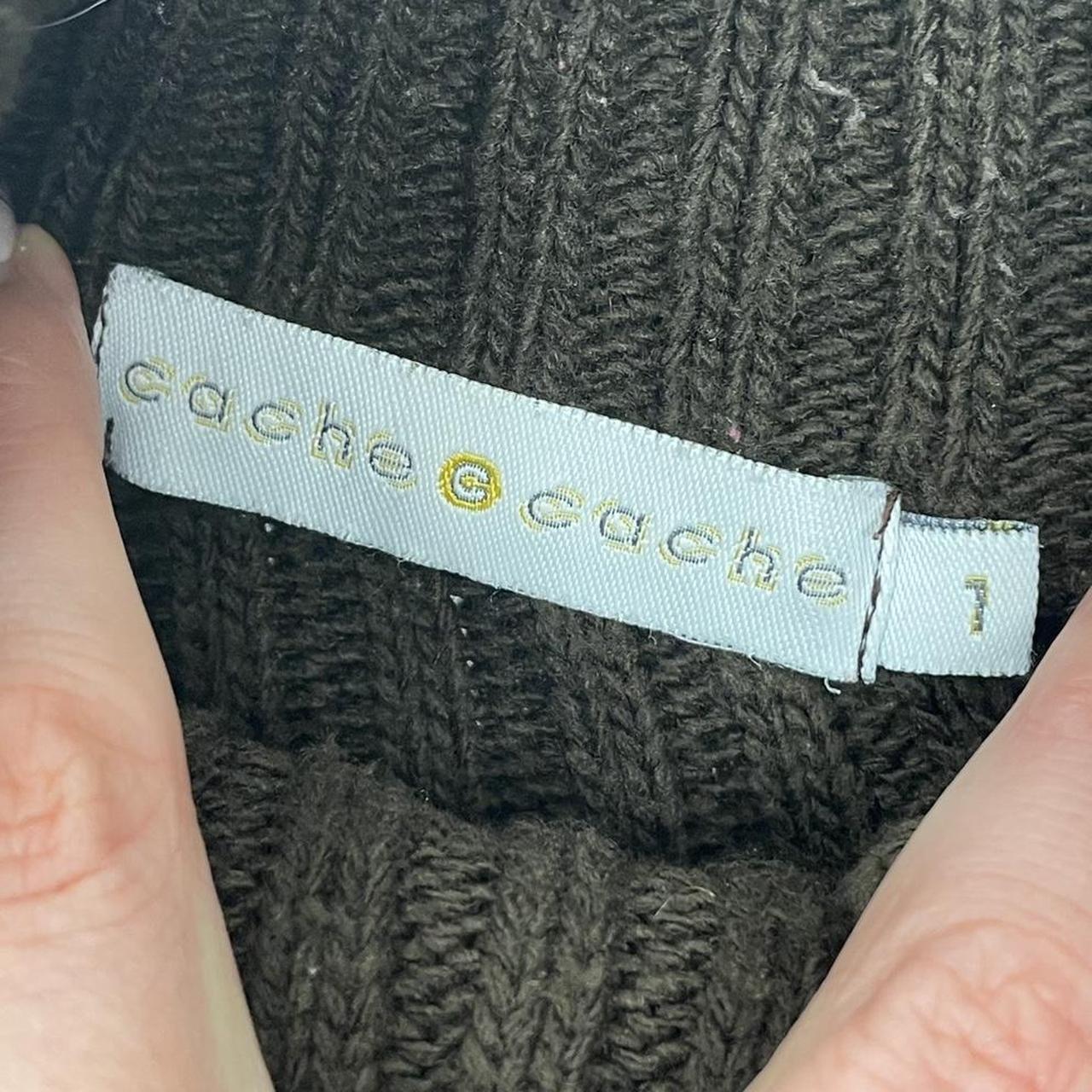 Oversized button jumper - Size S