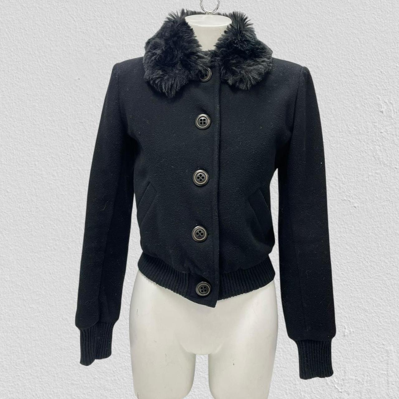 90s button coat - Size S/M