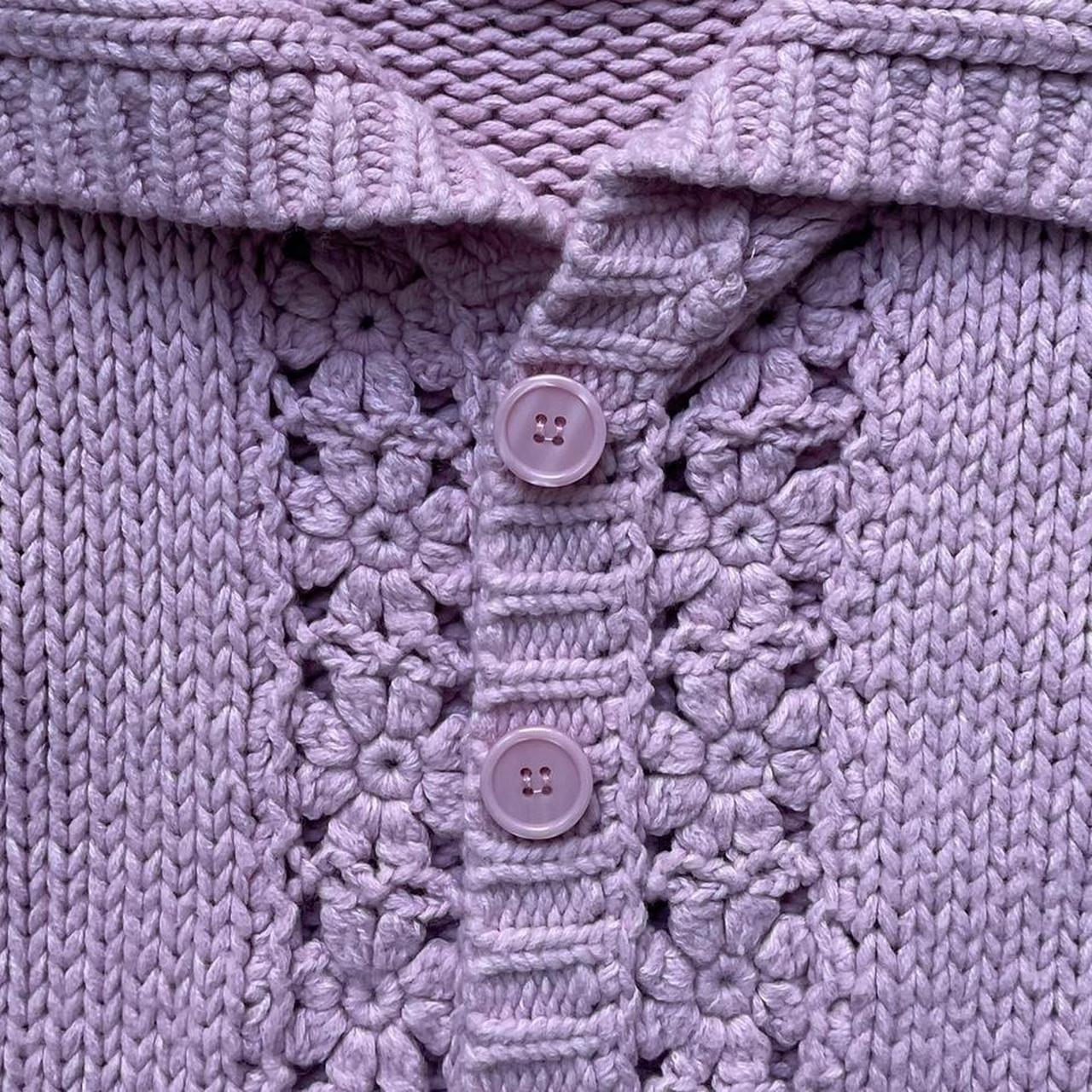 Dusty pink cardigan - Size XL