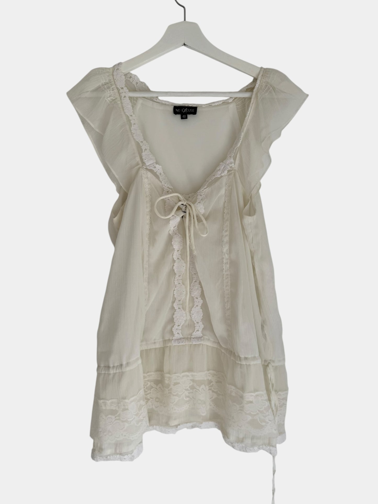 Vintage boho top - Size L