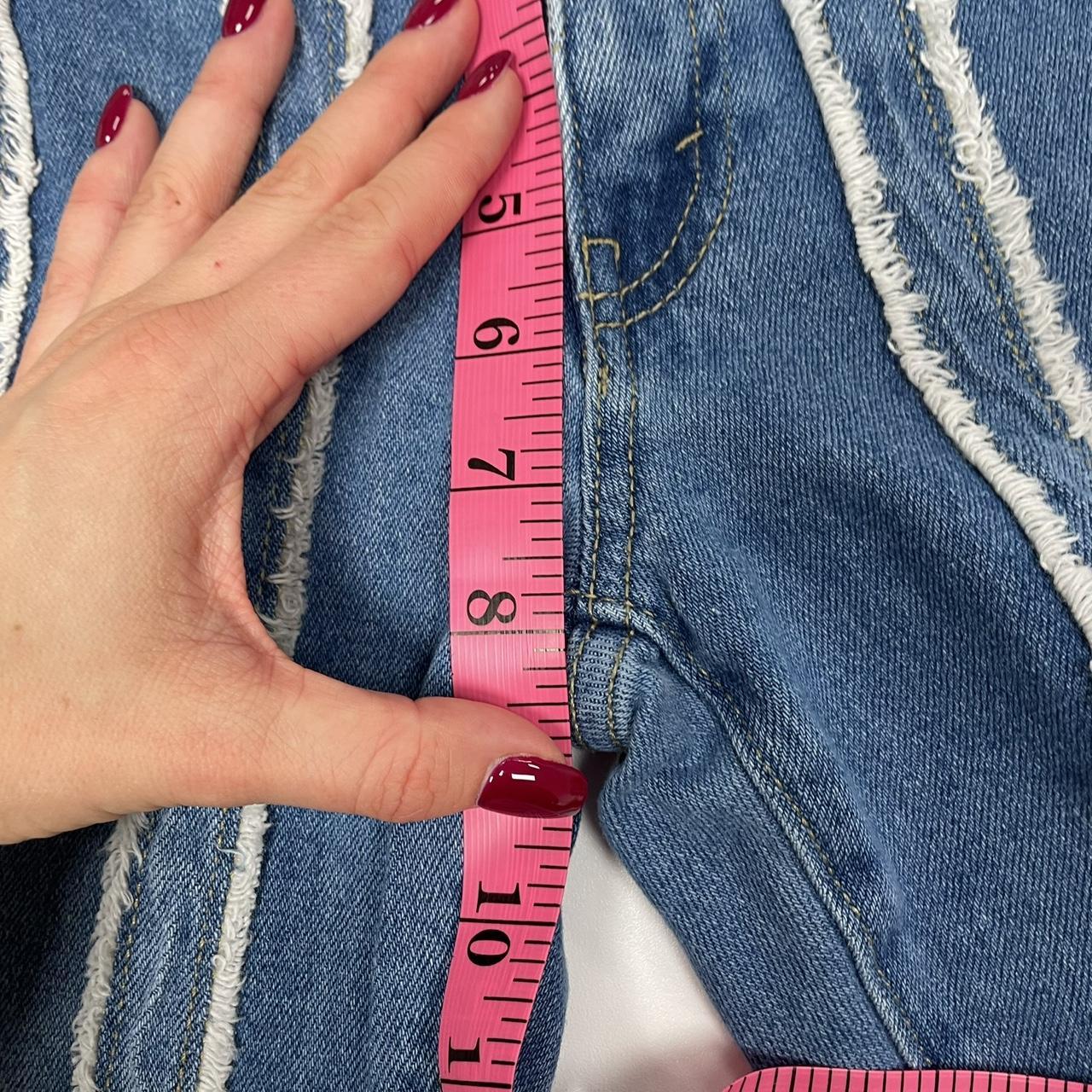 y2k distressed jeans - Size XS