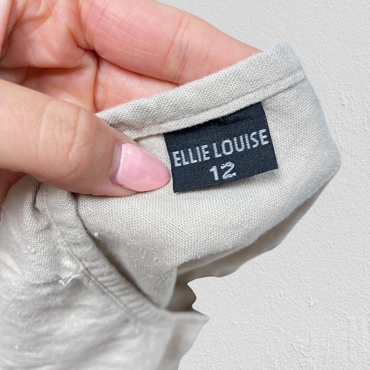 90s linen skirt - Size M/L