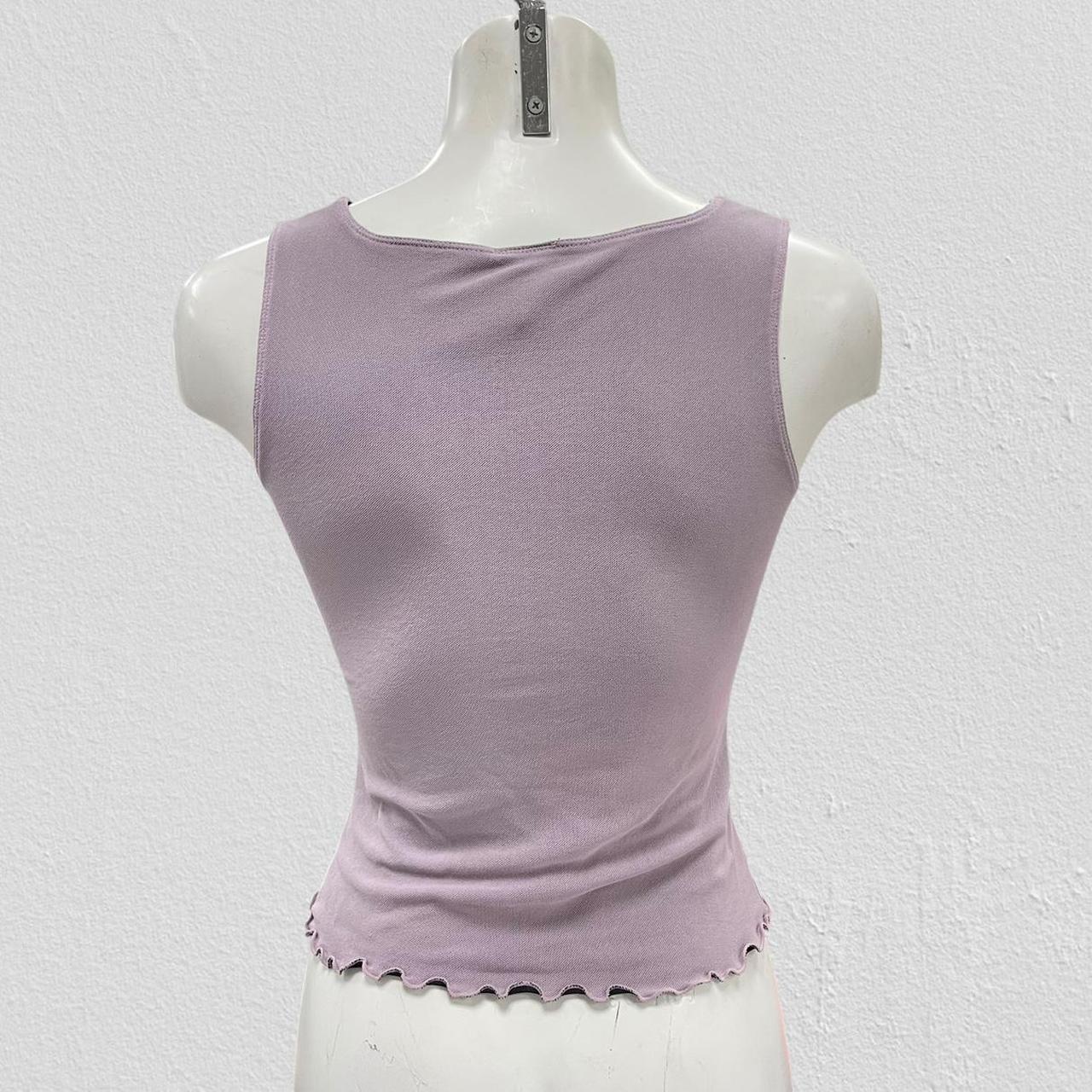 90s cowl neck top - Size S