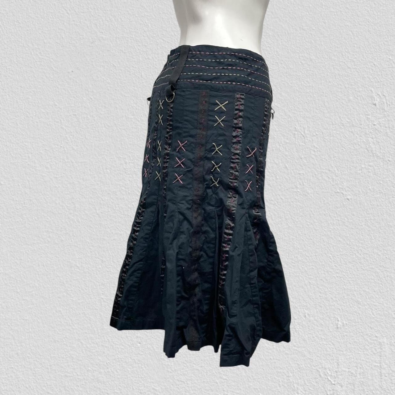 Grunge midi skirt - Size M