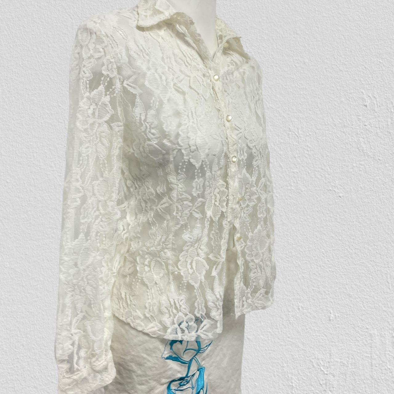 Lace blouse - Size S