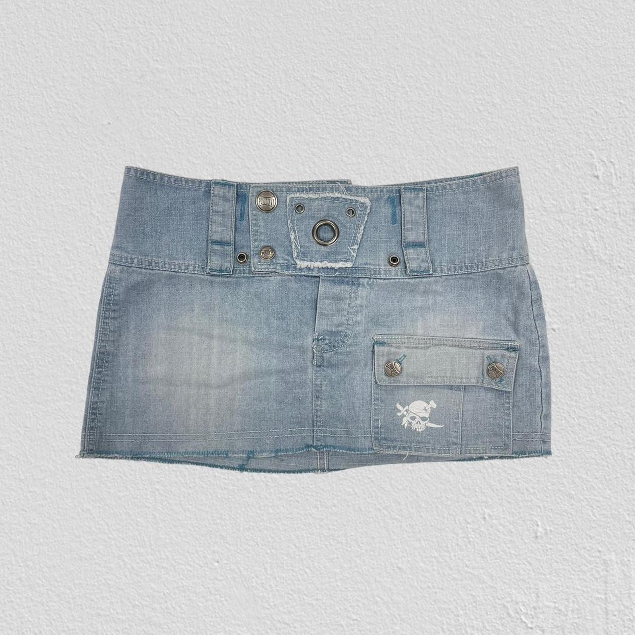 Denim mini skirt - Size S