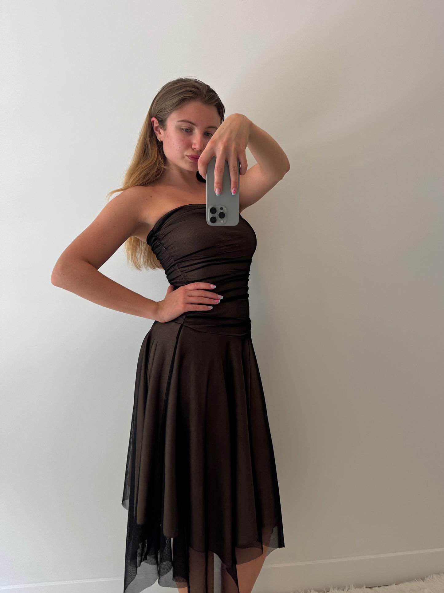 Grunge fairy hem dress - Size S