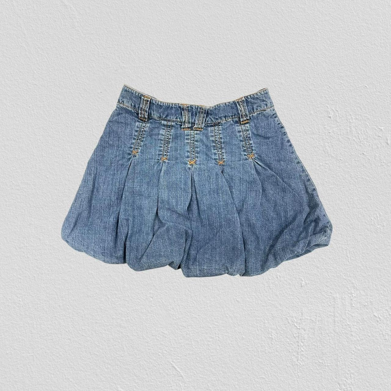 y2k denim skirt - Size XXS