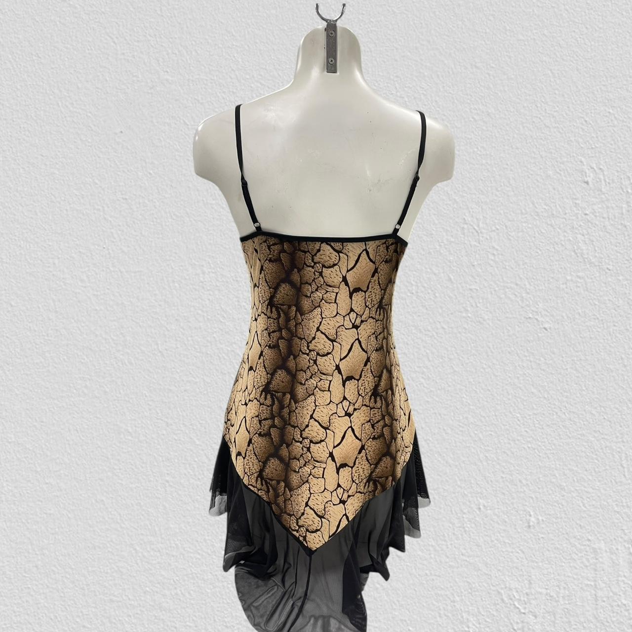 Mesh lingerie mini dress - Size S