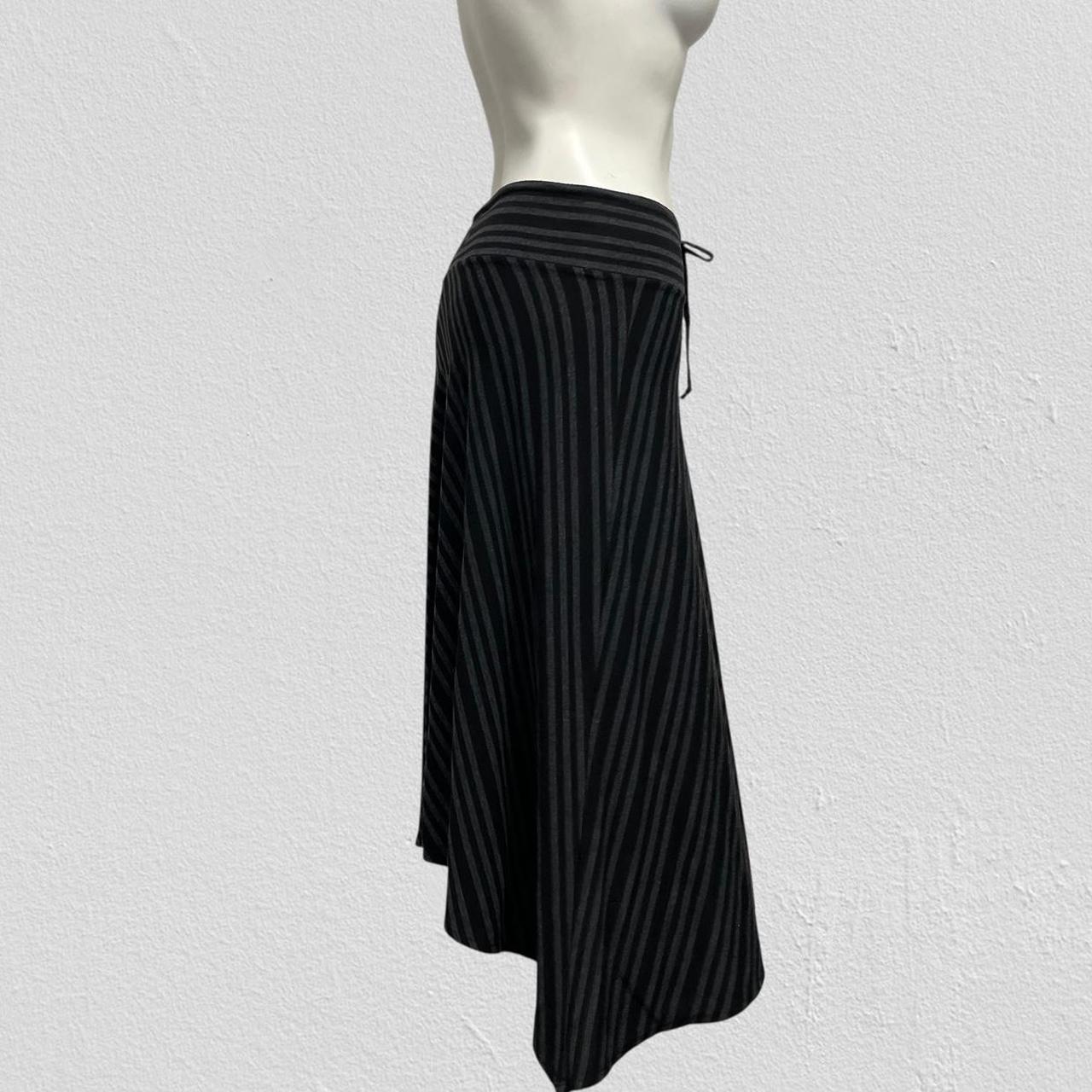 90s pinstripe skirt- Size M