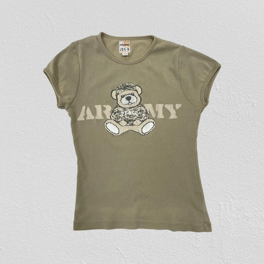 Army teddy tee - Size S