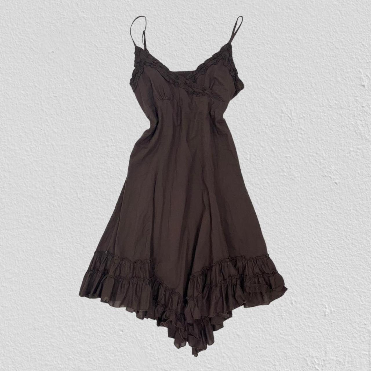 Brown babydoll dress - Size M